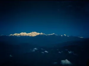 view of kanchenjunga from Lamahatta