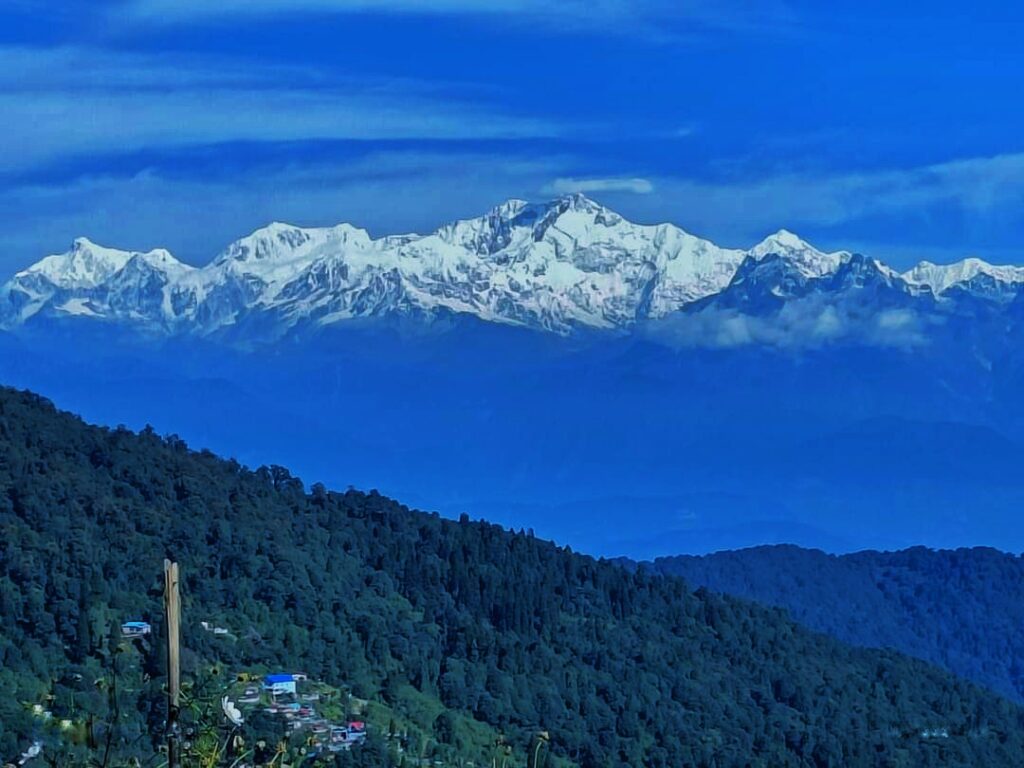 View of Kanchenjunga from Chatakpur